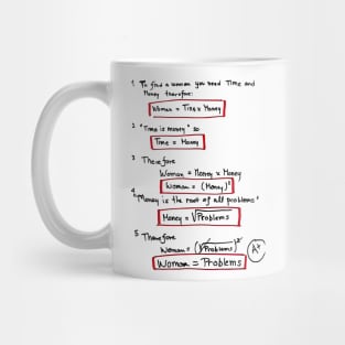 Women Equal Problem Mug